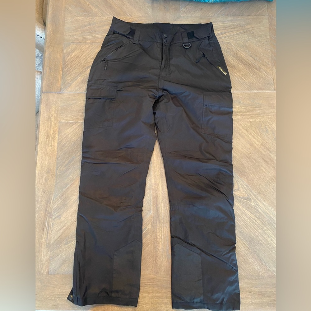 Black Wulful Ski Snowboard pants Large